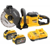 DeWALT DCS690X2 FLEXVOLT betona ripzāģis 2x9 Ah